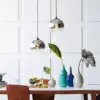 113017-432a15.webp Elegant Modern Glass Pendant Light - Dining Room & Bedroom Decor