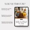 How to Tidy Up When You Have No Time – Printable Cleaning Checklist for Busy People | Instant Digital Download | Quick Home Reset Guide for When Life Gets Messy | how to clean when you have no time