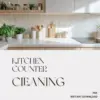 The Kitchen Counter Cleaning Checklist | Digital Download for Sparkling Surfaces | How to Keep Your Kitchen Counters Clear eBook & Printable Guide
