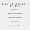 The Stress-Free Kitchen Cleanup Checklist | Digital Download | Easy Step-by-Step Guide for What to Do When Kitchen Is Messy