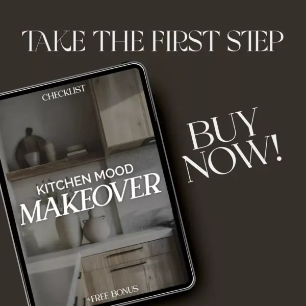 Kitchen Mood Makeover Checklist | Printable Home Decor Guide for Easy Ways to Change Kitchen Mood | Digital Download