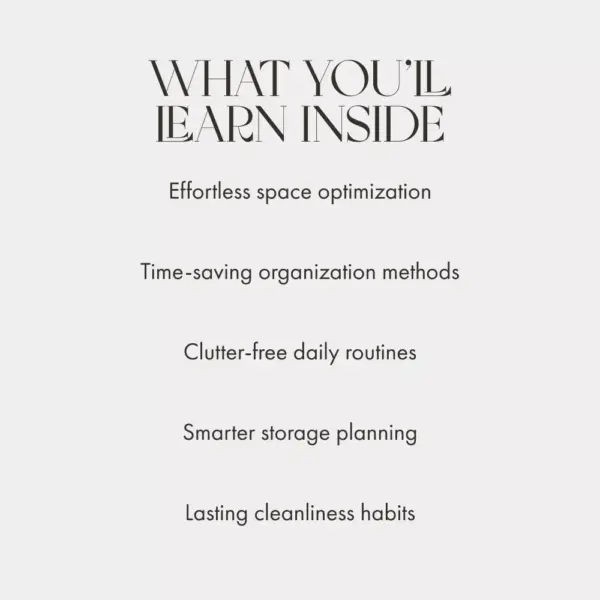 Smart Laundry Room Solutions | How to Organize Your Laundry Room eBook | Digital Download for Home Organization & Storage Efficiency