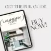 Smart Laundry Room Solutions | How to Organize Your Laundry Room eBook | Digital Download for Home Organization & Storage Efficiency