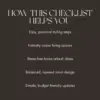 The Warm Room Checklist | Cozy Home Decor Guide | Digital Download for How to Make a Room Feel Warmer Instantly