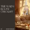 The Warm Room Checklist | Cozy Home Decor Guide | Digital Download for How to Make a Room Feel Warmer Instantly