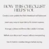 Cushion & Throw Magic Checklist | Digital Download Home Styling Guide | How to Style Cushions and Throws for a Cozy, Designer Look
