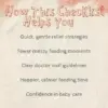 Why Babies Spit Up (and What You Can Do) | Printable Baby Spit-Up Checklist for New Parents | Digital Download Guide | why does baby spit up after every feeding