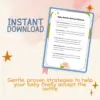 113775-1dcdce.webp Baby Bottle Refusal Rescue | Printable Baby Feeding Checklist | Digital Download | Gentle Step-by-Step Guide for What to Do When Baby Refuses Bottle