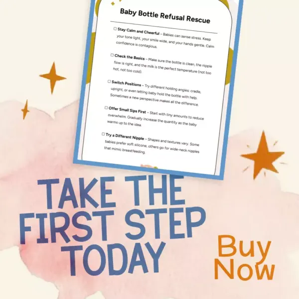 113775-fde1c6.webp Baby Bottle Refusal Rescue | Printable Baby Feeding Checklist | Digital Download | Gentle Step-by-Step Guide for What to Do When Baby Refuses Bottle