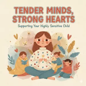 Tender Minds, Strong Hearts: Supporting Your Highly Sensitive Child | Best Way to Support Highly Sensitive Child | Parenting Guide, eBook, Digital Download