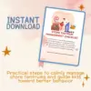 Store Tantrum Management Checklist | Printable Digital Download | Parenting Guide for What to Do When Child Throws Tantrum in Store