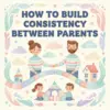 Checklist: How to Build Consistency Between Parents | Printable Co-Parenting Guide for Unified Routines, Rules, and Communication | Digital Download for Families and Co-Parents