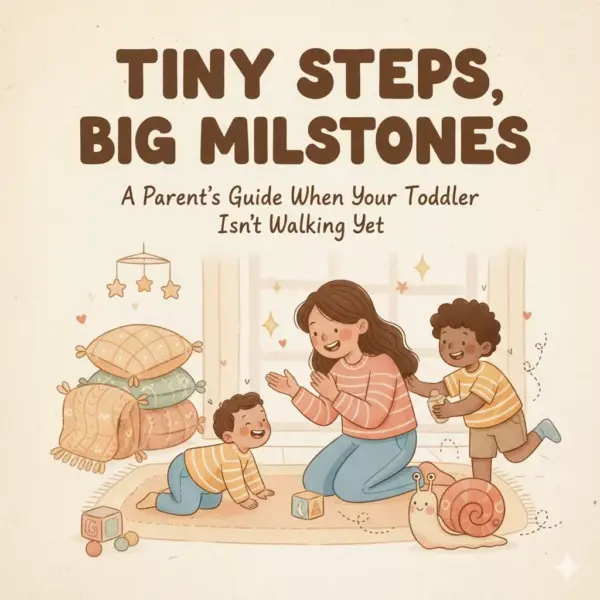 Tiny Steps, Big Milestones: A Parent’s Guide When Your Toddler Isn’t Walking Yet | Digital Download Guide with Practical Tips, Exercises & Support for Parents Wondering What to Do When Toddler Isn’t Walking Yet
