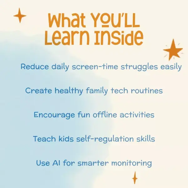 Set Screen Time Limits for Children | Digital Parenting Guide, eBook & Checklist for Healthy Tech Habits