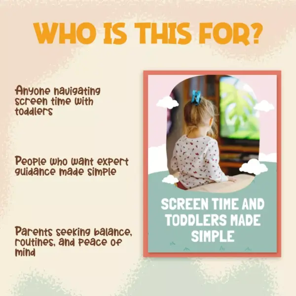 113971-41e2ea.webp Screen Time and Toddlers Made Simple | Parenting eBook | Digital Download Guide for Healthy Screen Habits, Child Development, Screen Time Rules, and Positive Alternatives