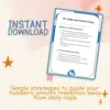 Toddler Nap Transition Guide – Printable Parenting Checklist for When Should Toddler Drop Afternoon Nap